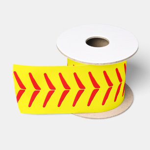 Drei-Zoll-Schnürsenkel-Softball-Stifte  Satinband