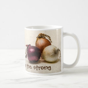 Drei Zwiebeln Kaffeetasse
