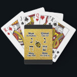 Dreidel Anweisungen (GoldGlitzer) Spielkarten<br><div class="desc">Spaß und bequeme Weise,  Anweisungen für das Spielen des jüdischen Spiels der Kinder von dreidel zur Hand zu behalten! Nettes Chanukka oder Mitzvah Geschenk oder Gastgeschenk. Auch verfügbar im silbernen Glitter oder in der blauen Sternexplosion.</div>