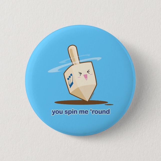 Dreidel Button (Vorderseite)