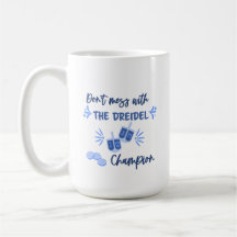 Dreidel Champion Spaß Hanukkah Tasse