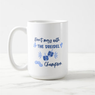 Dreidel Champion Spaß Hanukkah Tasse