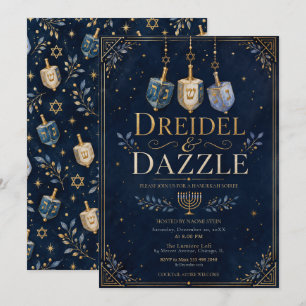 Dreidel & Dazzle Chanukka-Soirée Einladung