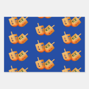 Dreidel Dreidel Hannukah Papier d'enveloppement de
