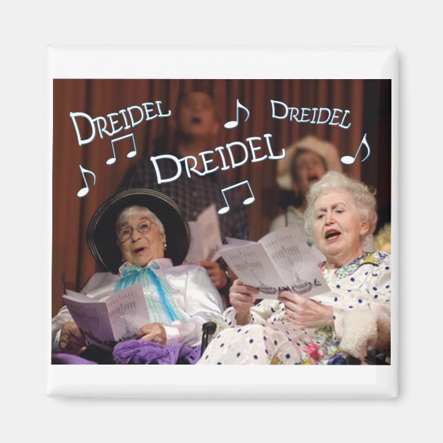 Dreidel Dreidel Magnet (Vorne)