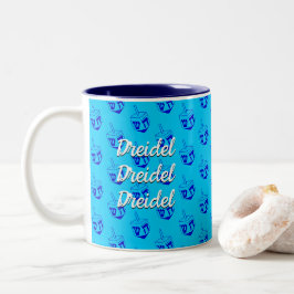 Dreidel Dreidel Zweifarbige Tasse
