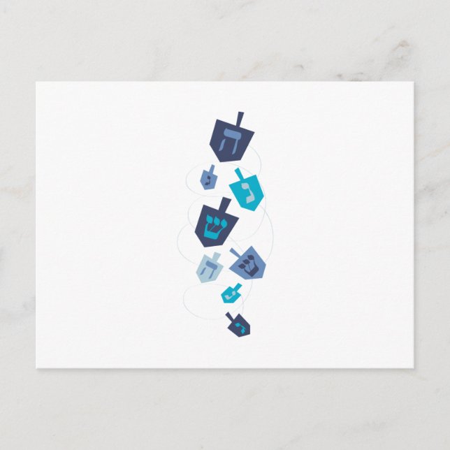 dreidel postkarte (Vorderseite)