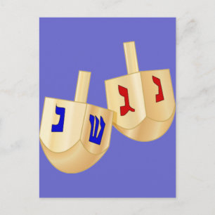 Dreidels Postkarte
