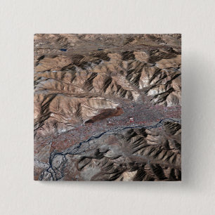 Dreidimensionale Sicht der Landschaft Button