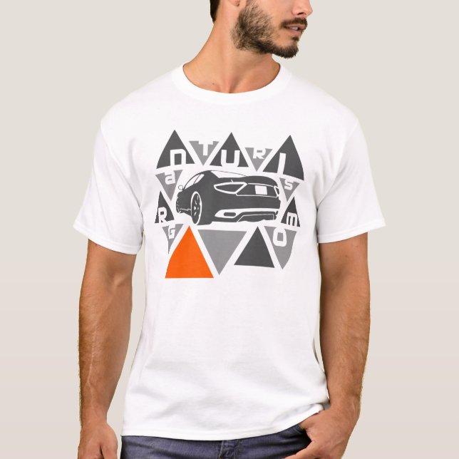 Dreieck-Auto - GranTurismo- T-Shirt (Vorderseite)