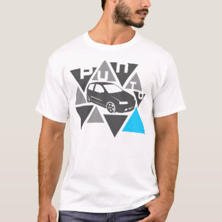 Dreieck-Auto - Punto- T-Shirt