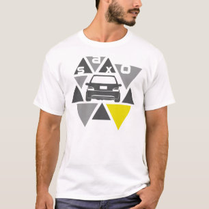 Dreieck-Auto - Saxo- T-Shirt