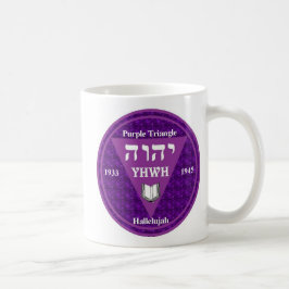 Dreieck dbl lila Kaffee-Tasse Kaffeetasse