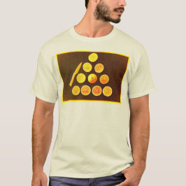 "Dreieck der halben Orangen" Niedliches Foto. Jetz T-Shirt