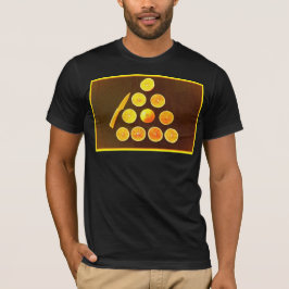 "Dreieck der halben Orangen" Niedliches Foto. Jetz T-Shirt