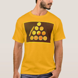 "Dreieck der halben Orangen" Niedliches Foto. Jetz T-Shirt