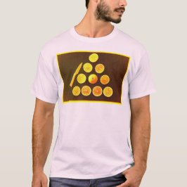 "Dreieck der halben Orangen" Niedliches Foto. Jetz T-Shirt
