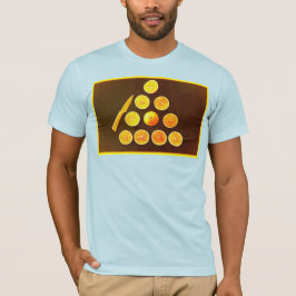 "Dreieck der halben Orangen" Niedliches Foto. Jetz T-Shirt