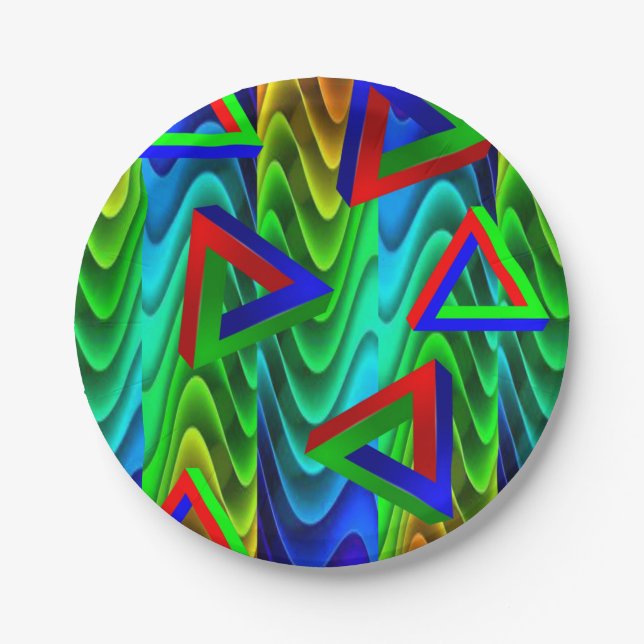 Dreieck der Teller (Vorderseite)