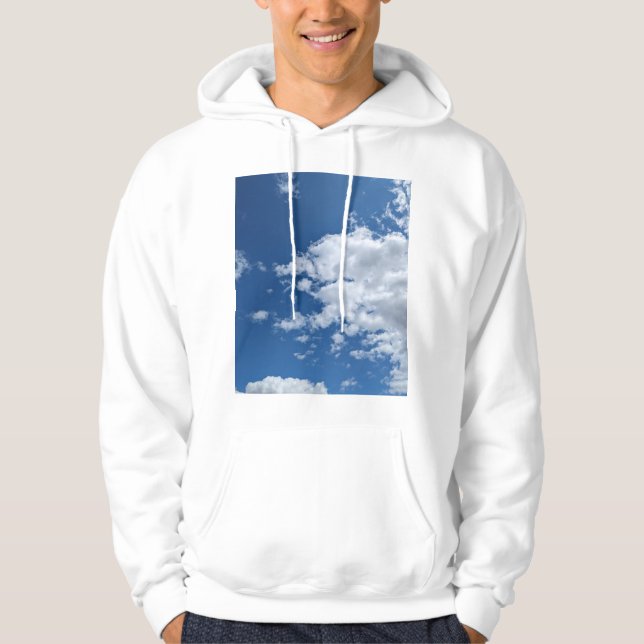 Dreieck der Wolken Hoodie (Vorderseite)