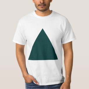 Dreieck - Dunkelgrün T-Shirt