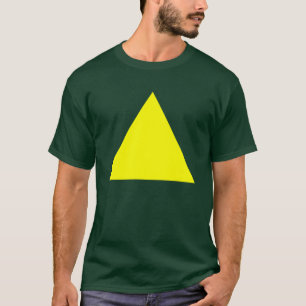 Dreieck - Gelb T-Shirt