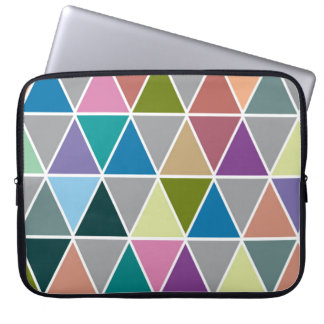 Dreieck-geometrische Neopren-Laptop-Hülse 15 Zoll Laptopschutzhülle