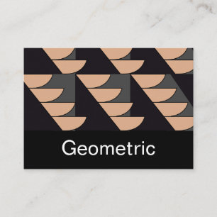 Dreieck Halbkreis Geometrisch Visitenkarte