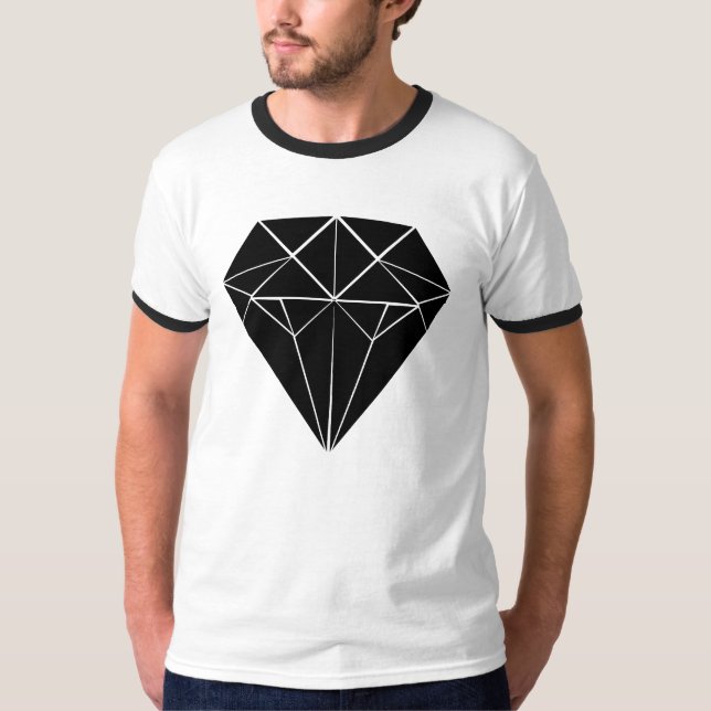 Dreieck-Hipster T-Shirt (Vorderseite)