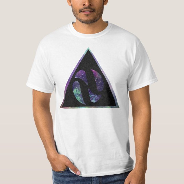 Dreieck-Raum T-Shirt (Vorderseite)