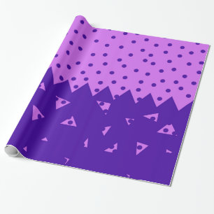 Dreieck und Kreise Geschenkpapier