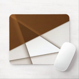Dreieck und Schatten, moderner klassischer Stil Mousepad
