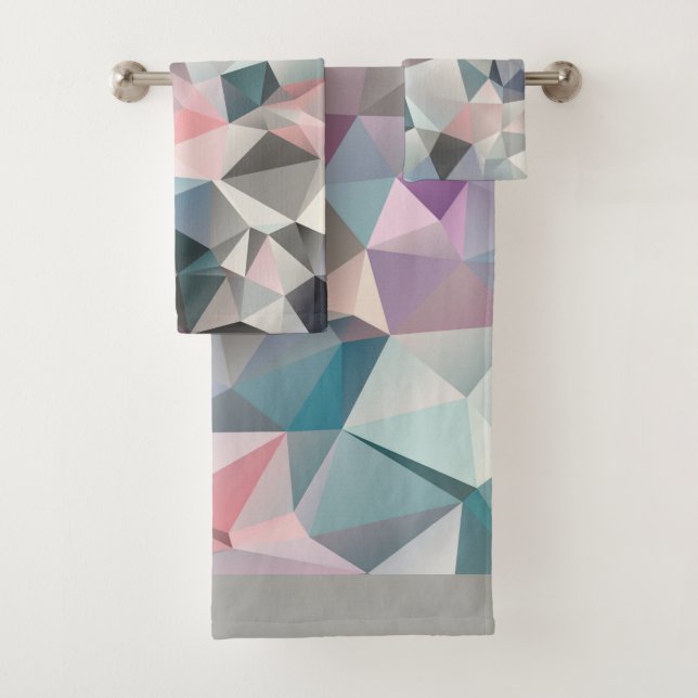 Dreiecke Badhandtuch Set (Insitu)