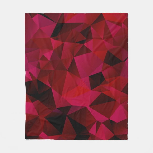 Dreiecke Fleecedecke (Vorderseite)