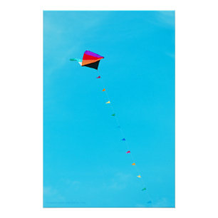 Dreiecke im Himmel Poster