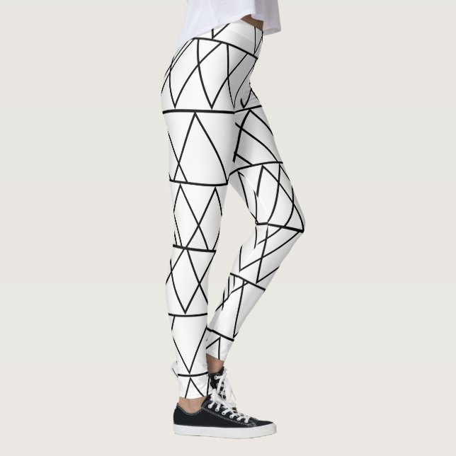 Dreiecke Leggings (Rechts)