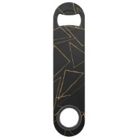 Dreiecke mit Minimalistischen geometrischen Goldrä