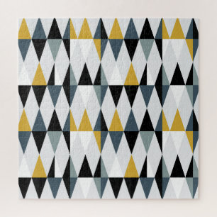 Dreiecke: Modernes Vintages geometrisches Muster.