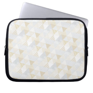 Dreiecke Muster 3 Laptopschutzhülle