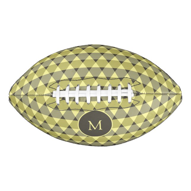 Dreiecke Muster Football (Vorderseite)
