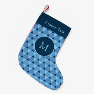 Dreiecke Muster Kleiner Weihnachtsstrumpf