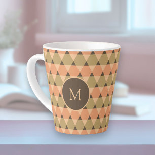 Dreiecke-Muster Milchtasse