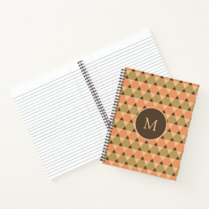Dreiecke Muster Notizbuch