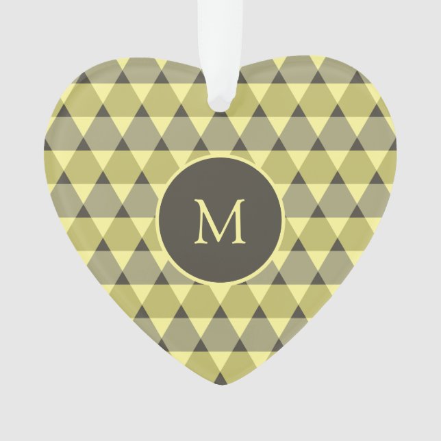 Dreiecke Muster Ornament (Vorderseite)