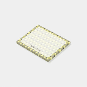 Dreiecke Muster Post-it Klebezettel
