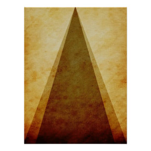 Dreiecke Poster