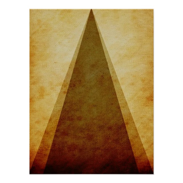 Dreiecke Poster (Vorderseite)