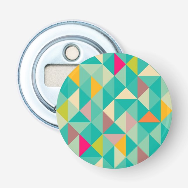 Dreieckmuster Flaschenöffner (Vorderseite)