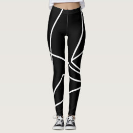 Dreieckreise B u. W Leggings