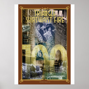 Dreieckshirtwaist-Feuer 100. Anniv. Plakat